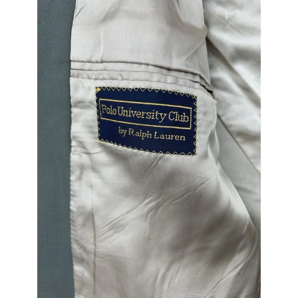 Ralph Lauren Polo University Club Blazer Mens 42L?‎ Green Jacket Sport Coat